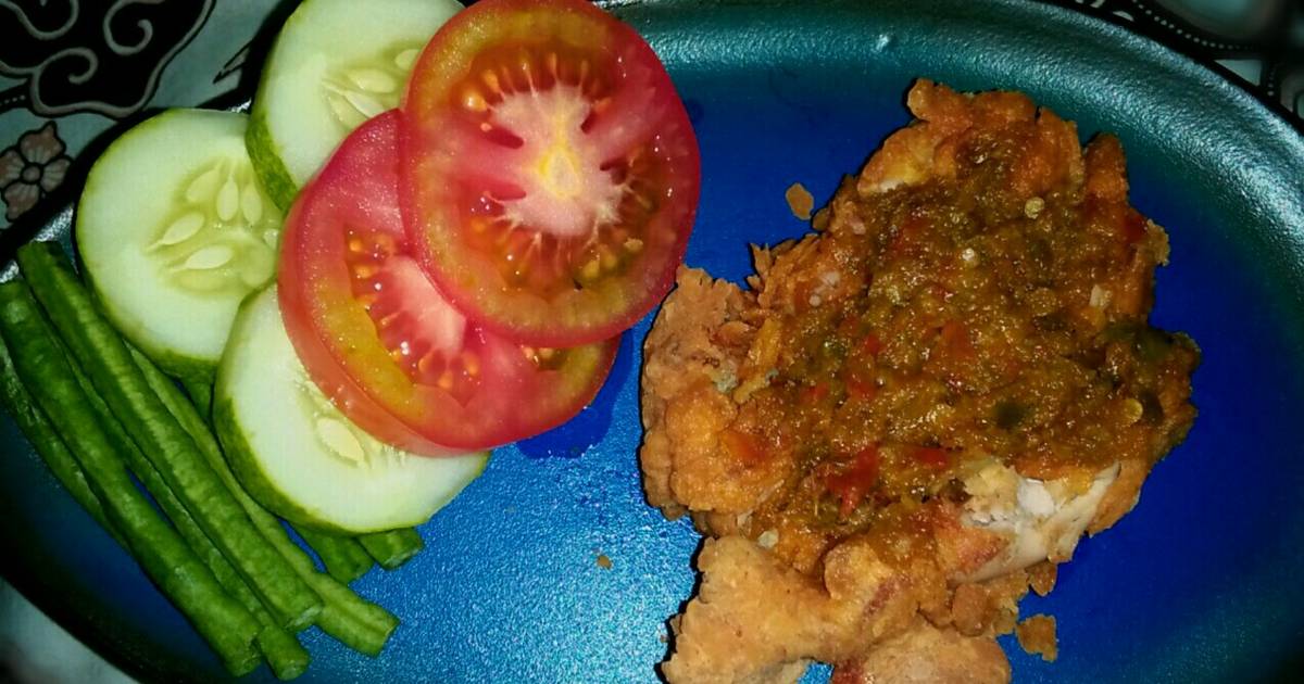 Resep Ayam Geprek Bensu Oleh Dapur Amalia Rizki Cookpad