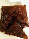 Pastelito de chocolate en microondas keto