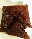 Pastelito de chocolate en microondas keto