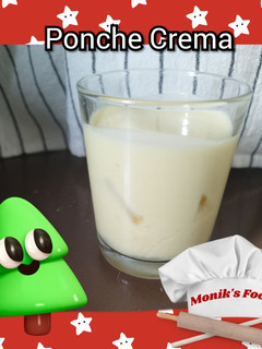 Una foto de Ponche crema