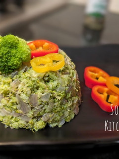 A picture of Broccoli couscous.