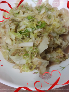 蝦醬炒高麗菜 的食譜成品照片