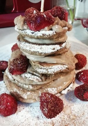 Φωτογραφία της συνταγής Pancakes με αλεύρι ολικής
