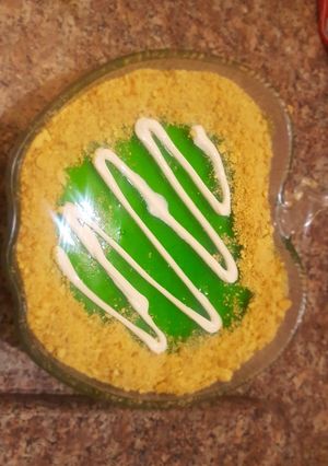 A picture of Banana custard (😍).