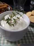 Salsa de queso Skyr y Kéfir