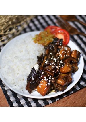 Foto resep Babat bacem sambal kosek