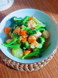 Tumis Brokoli Udang
