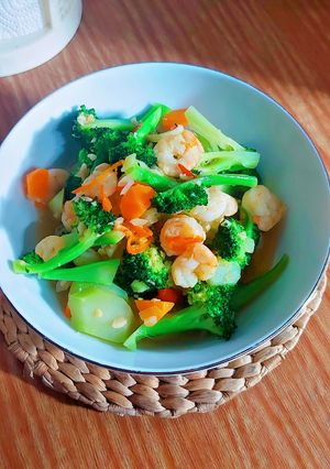 Foto resep Tumis Brokoli Udang
