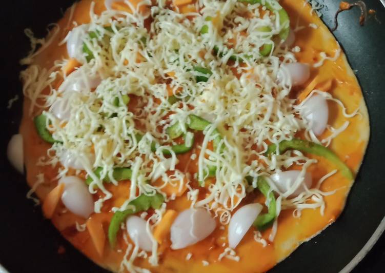 Recipe of Ultimate Wheat flour pizza