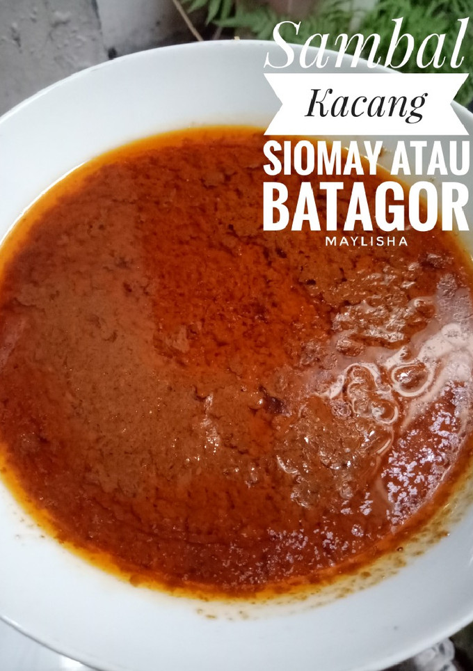 Foto resep Sambal Kacang Siomay atau Batagor