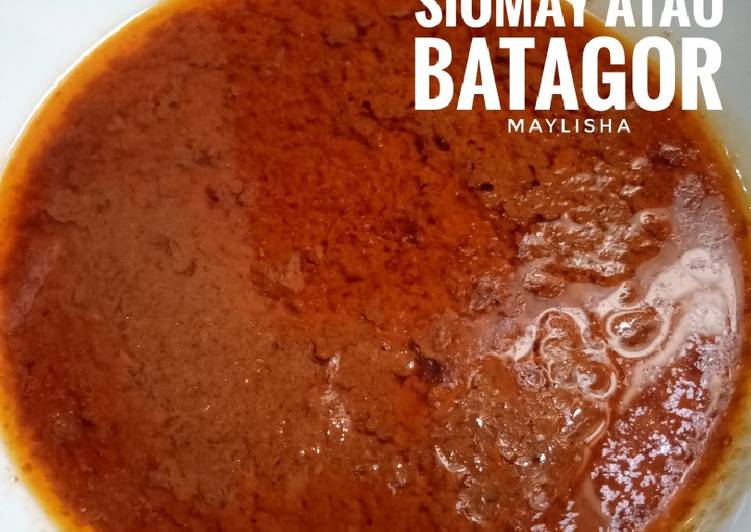 Sambal Kacang Siomay atau Batagor