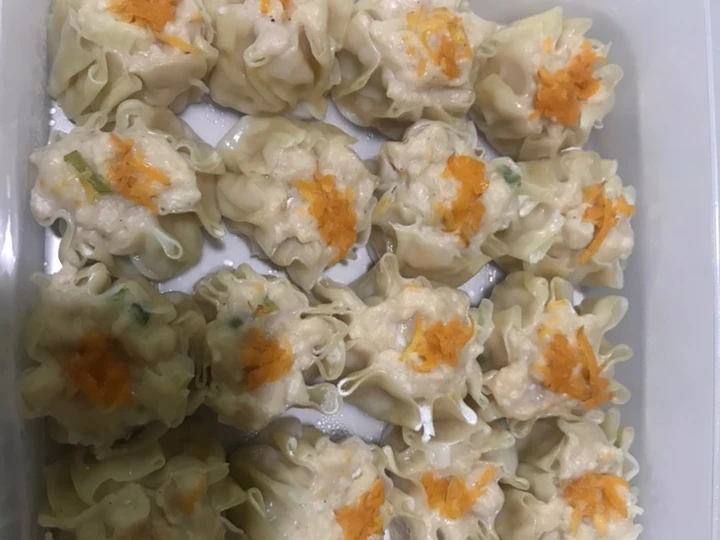 Cara Sederhana Membikin Resep  Dim-Sum Ayam Udang🤤 yang Lezat Sekali, Bikin Ketagihan
