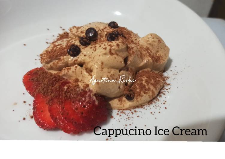 Resep Es krim Capucino | Resep Bumbu Es krim Capucino Yang Enak Dan Mudah