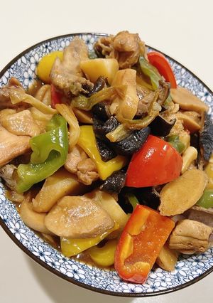 黃燜雞米飯 的食譜成品照片