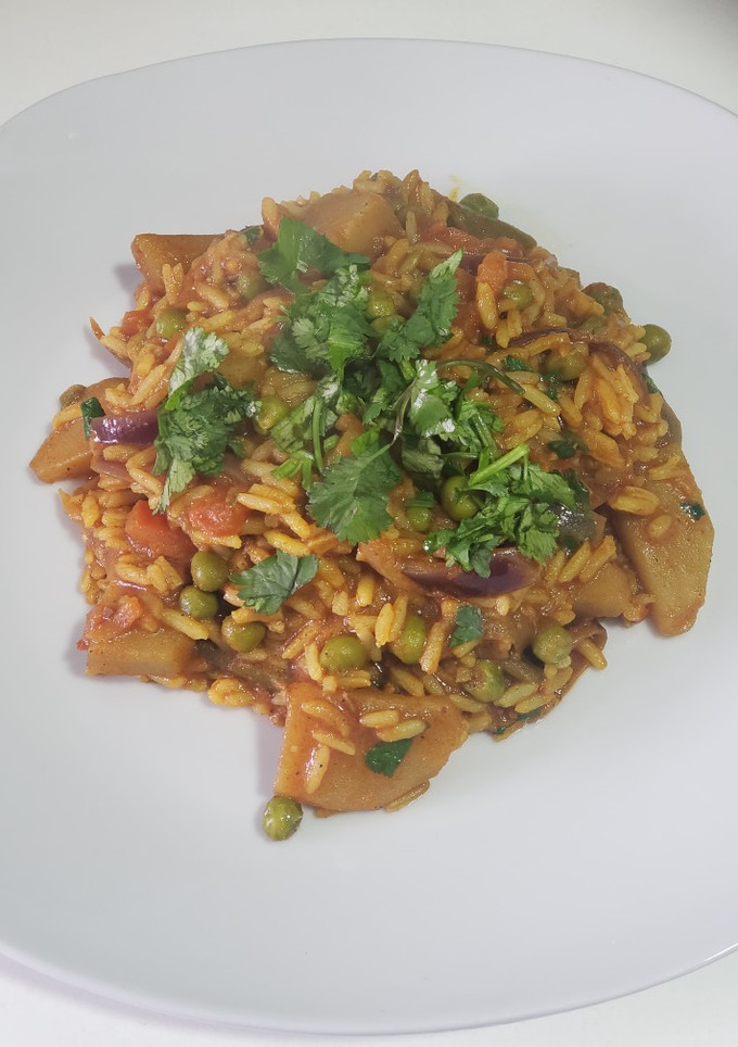 Una foto de Arroz New Delhi
