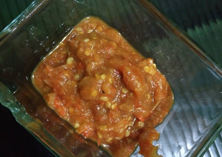 Resep Sambel ulek sehat Anti Gagal