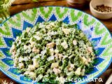 Wild Garlic Salad with Egg and Chicken