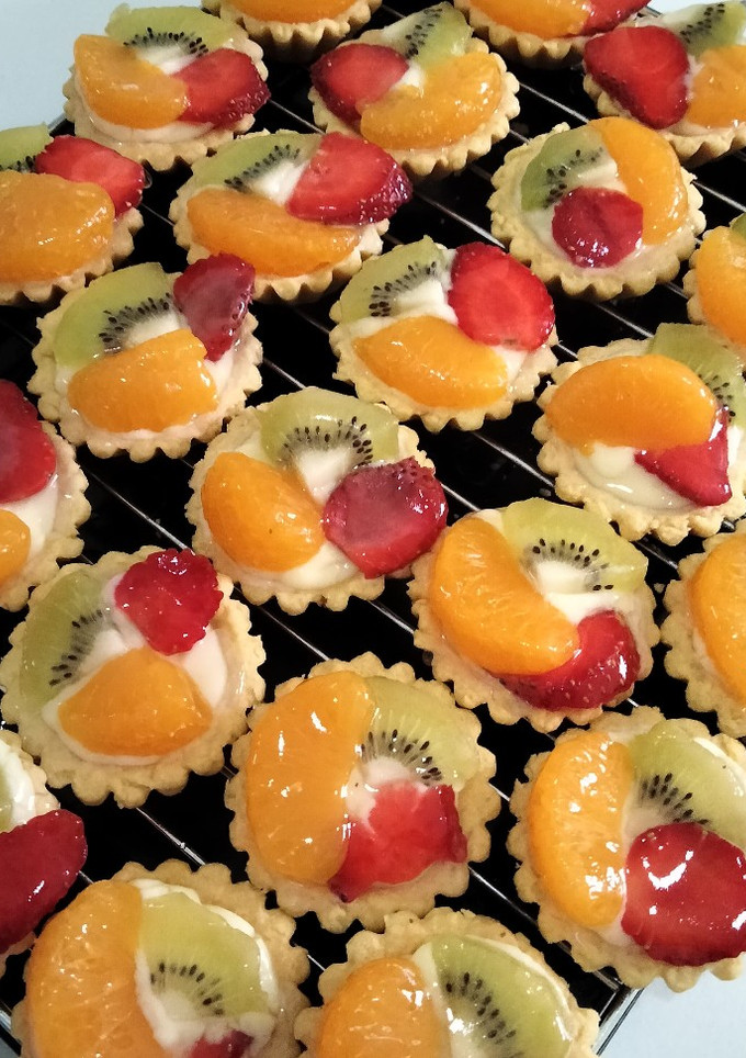 Foto resep Kulit pie buah mini super crunchy dan tahan lama