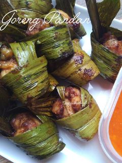 Foto resep Ayam Goreng Pandan