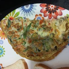 A picture of Masala omelette.