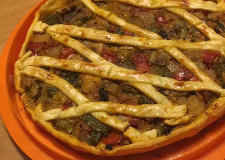 Easiest Way to Prepare Qualsiasi sera della settimana Crostata salata con caponata