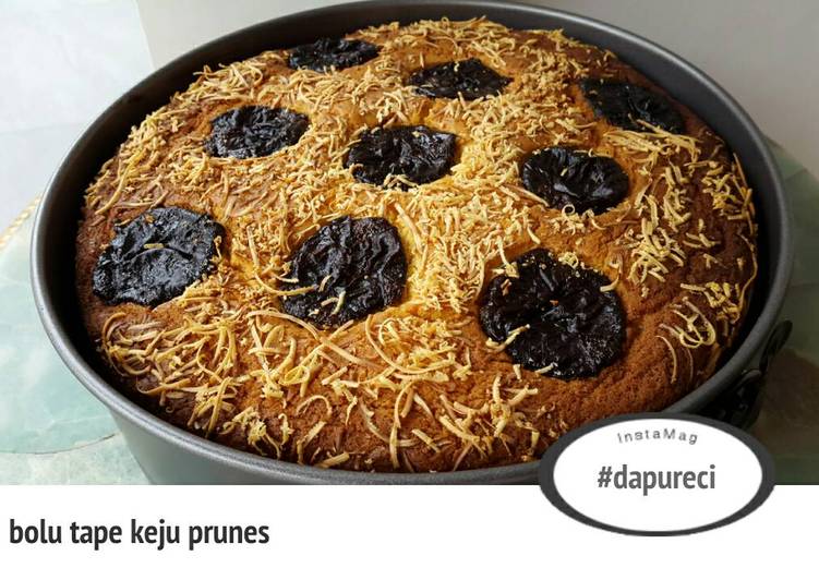 Bolu tape keju prunes