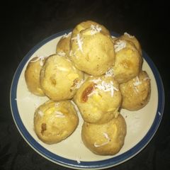 A picture of Rava ladoo | soji pinni.