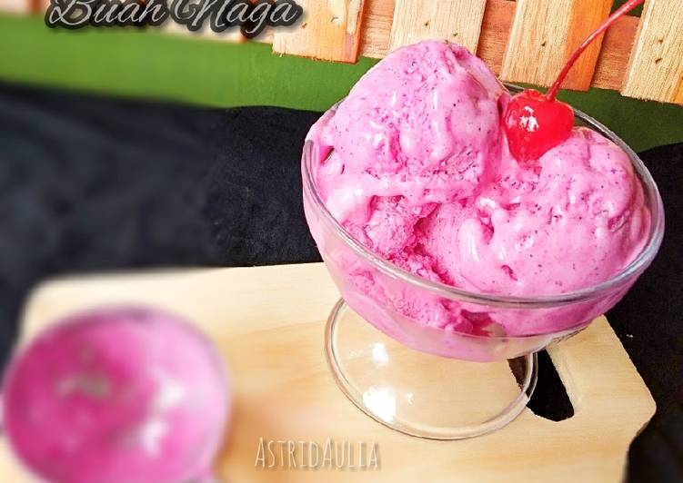 Ice Cream Buah Naga