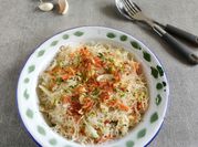 Gambar mie hun putih goreng