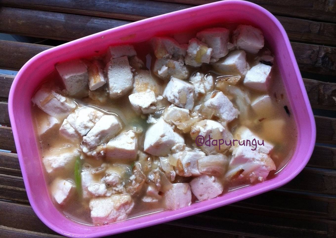 Tahu Tumis #mpasianak #vegan