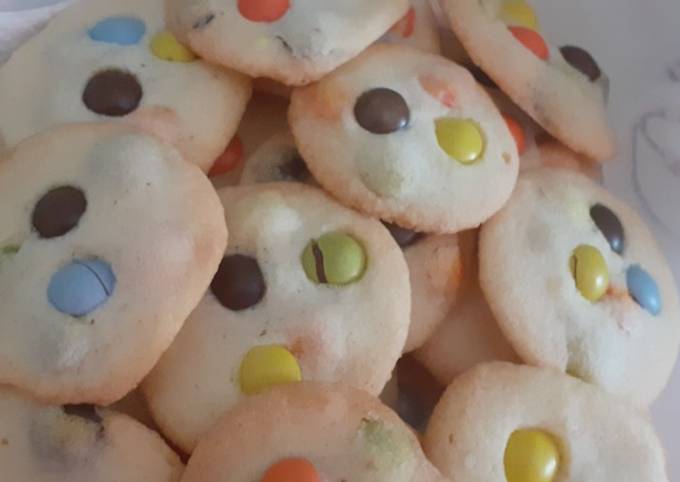 Cookies con gli Smarties