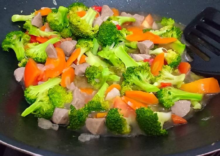 Cah brokoli wortel