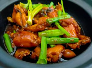 Hình của món Cháo ếch Singapore.