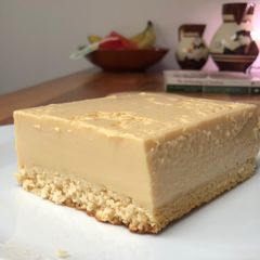 A picture of Coconut flan.