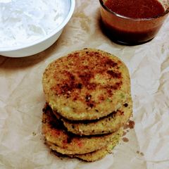 North India Aloo Paneer Tikki A picture of North India Aloo Paneer Tikki.