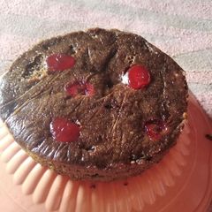 A picture of My fruits cake for Christmas.