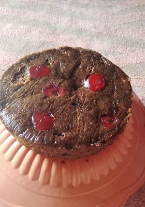 A picture of My fruits cake for Christmas.