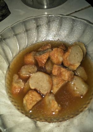 Foto resep Mpek Mpek udang rebon kuah cuko