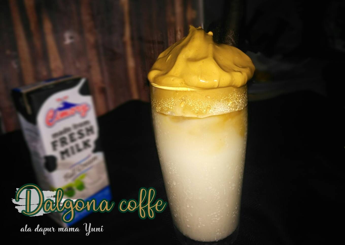 Dalgona coffee