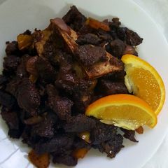A picture of Crispy Orange Beef.