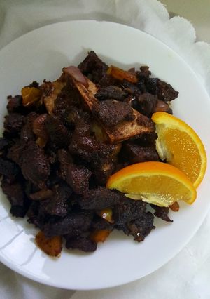 A picture of Crispy Orange Beef.