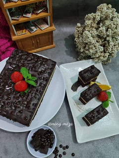 Foto resep 136. Brownies Kukus Cream Cheese Gluten Free
