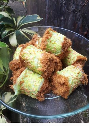 Foto resep Roti tawar gulung abon