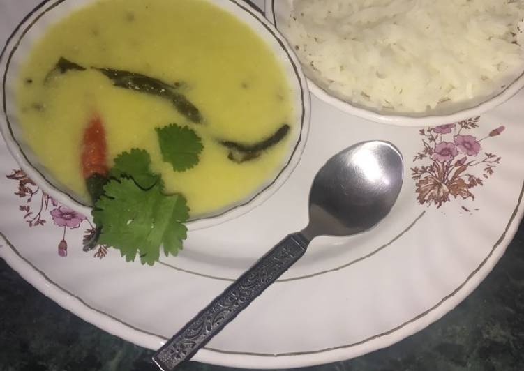 Step-by-Step Guide to Prepare Super Quick Homemade Jain Kadhi chawal(Simple, silky,delicious)(Buttermilk)(vid tips)