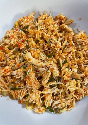 Foto resep Ayam Suwir Mercon