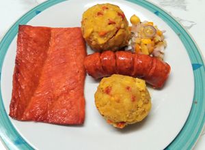 Una foto de Tacacho con cecina 🇵🇪
