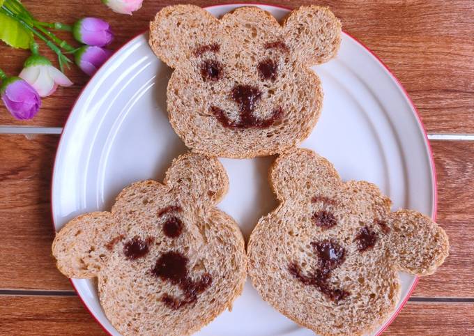 Roti Tawar Gandum / Wholewheat Bread