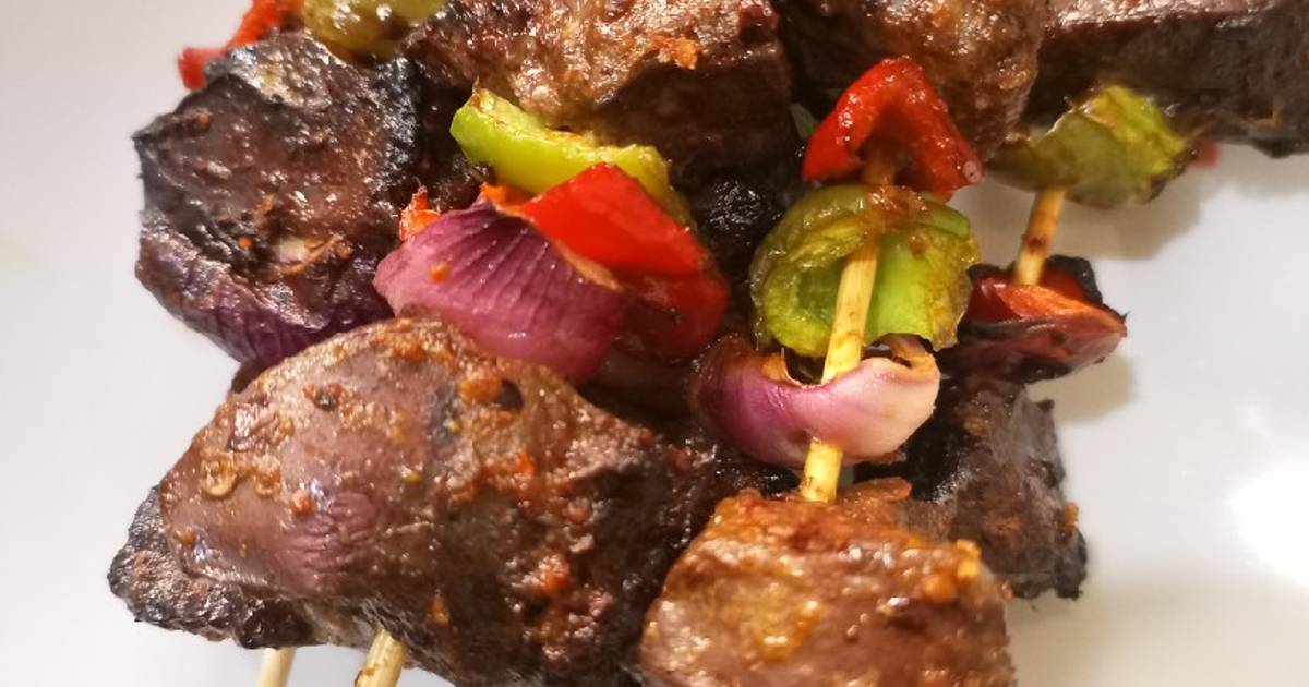 Liver kebab Recipe by Om Ziyad_Kitchen Cookpad