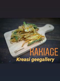 Foto resep 182. Kakiage (bakwan sayur jepang)