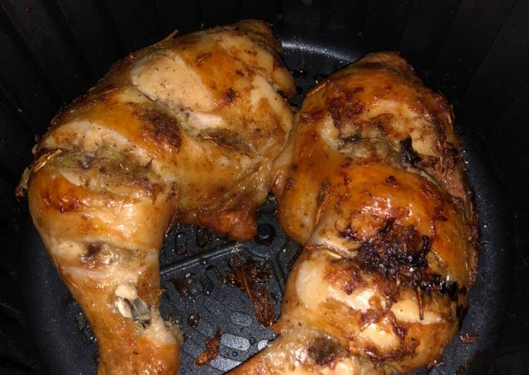 สะโพกไก่ทอด จากหม้อทอดไร้น้ำมัน